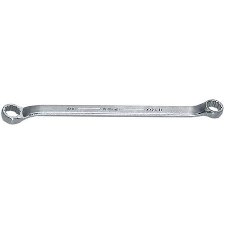 Williams Box End Wrench, 12-Point, 3/4 x 7/8 Inch Opening, Offset JHW7731A